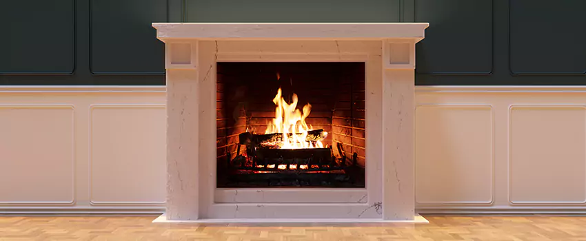 Open Flame Wood-Burning Fireplace Installation Services in Durham, North Carolina